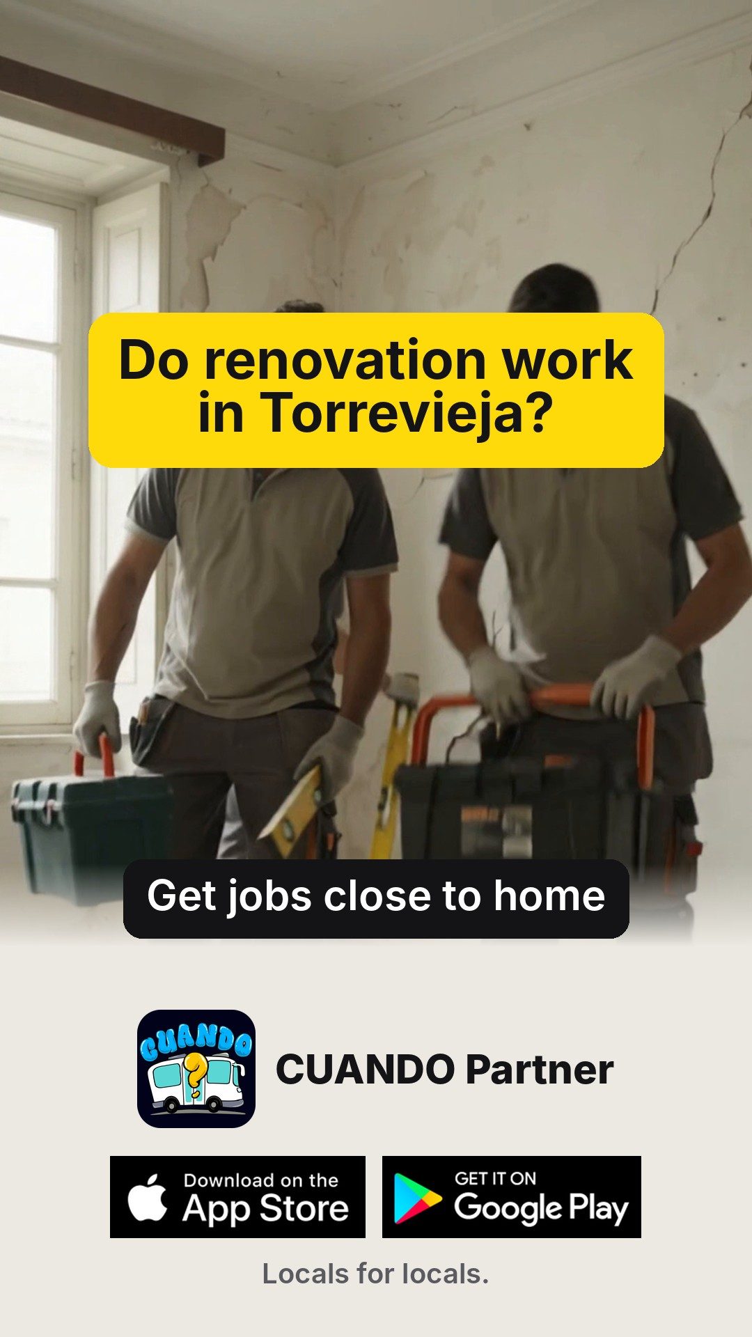 Do renovation work in Torrevieja?