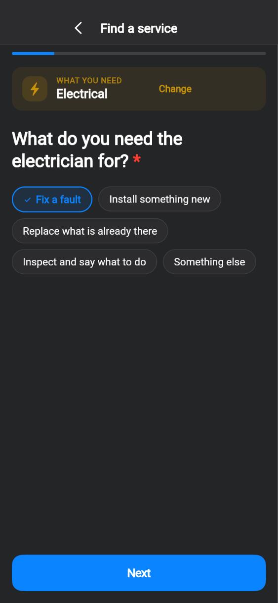 CUANDO app screen: What you need