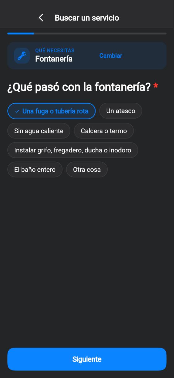 Pantalla de la app CUANDO: Qué ha pasado